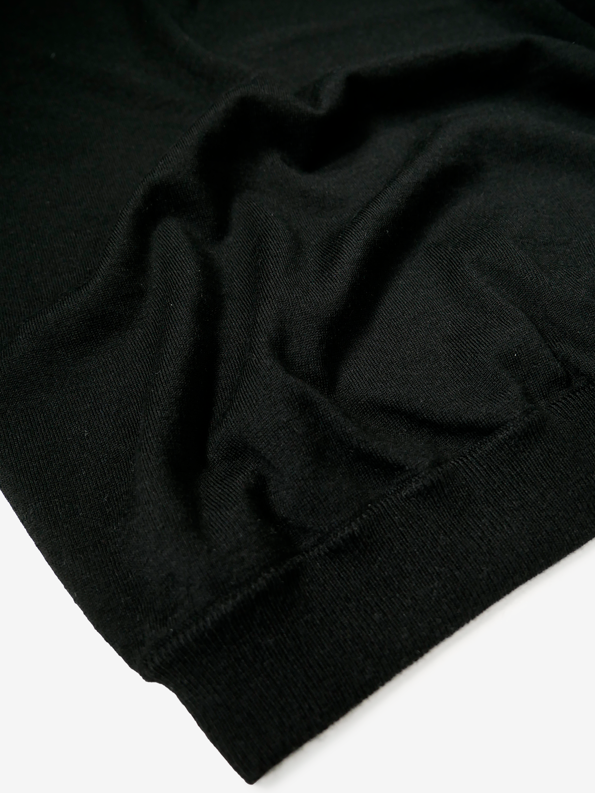 Cashmere Knit T-Shirt｜ブラック