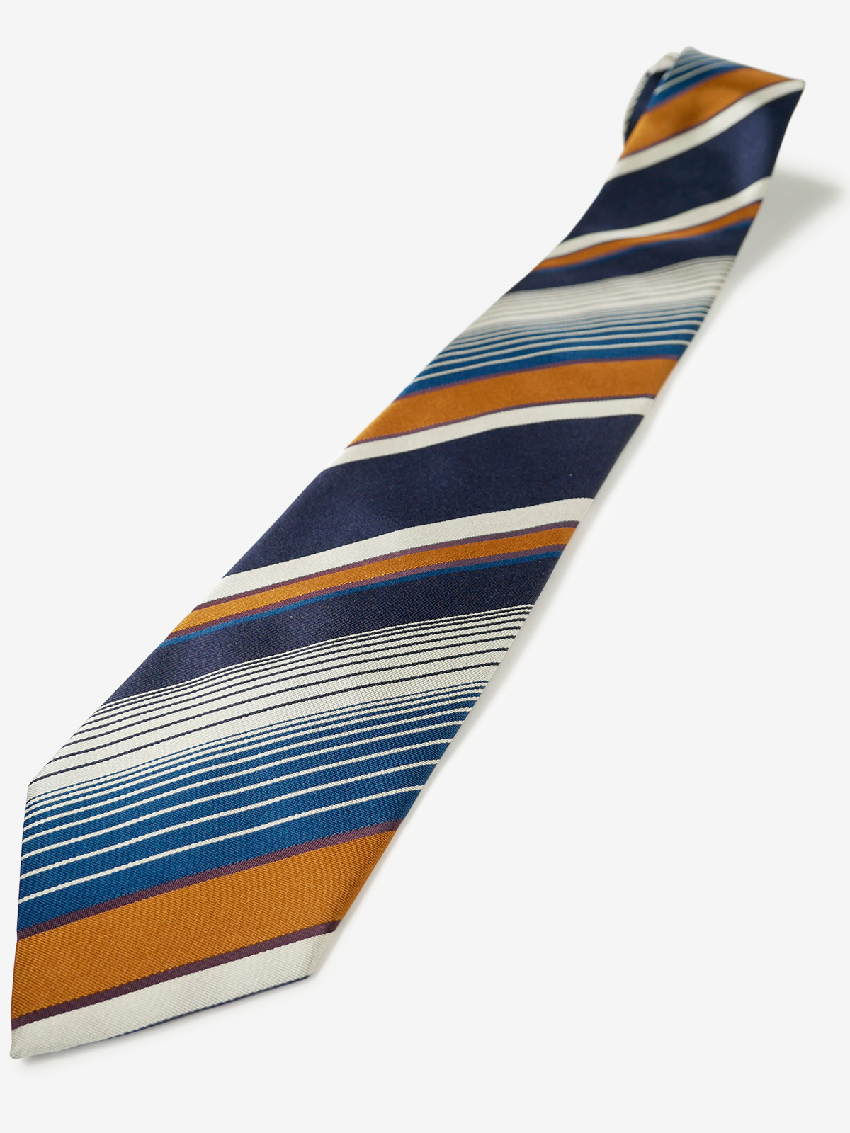 Canepa｜Stripe Tie｜ネイビー