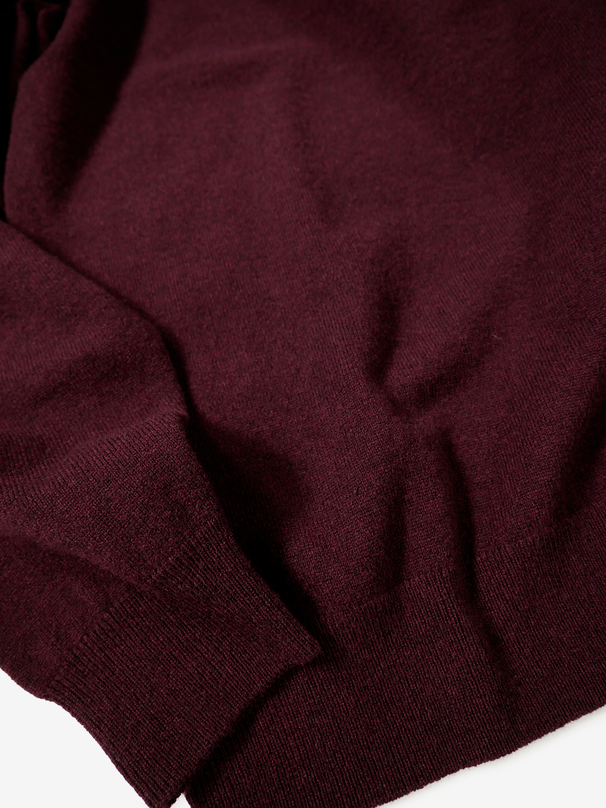 Mock-Neck Sweater｜ボルドー