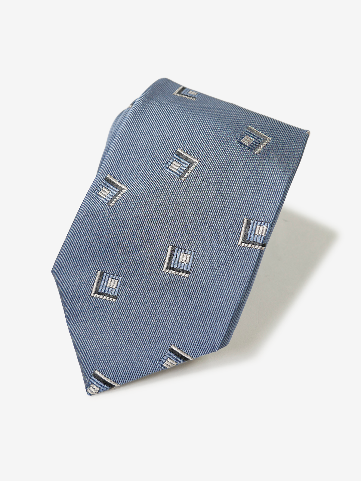 Classico Seta｜Neat Tie｜ブルー