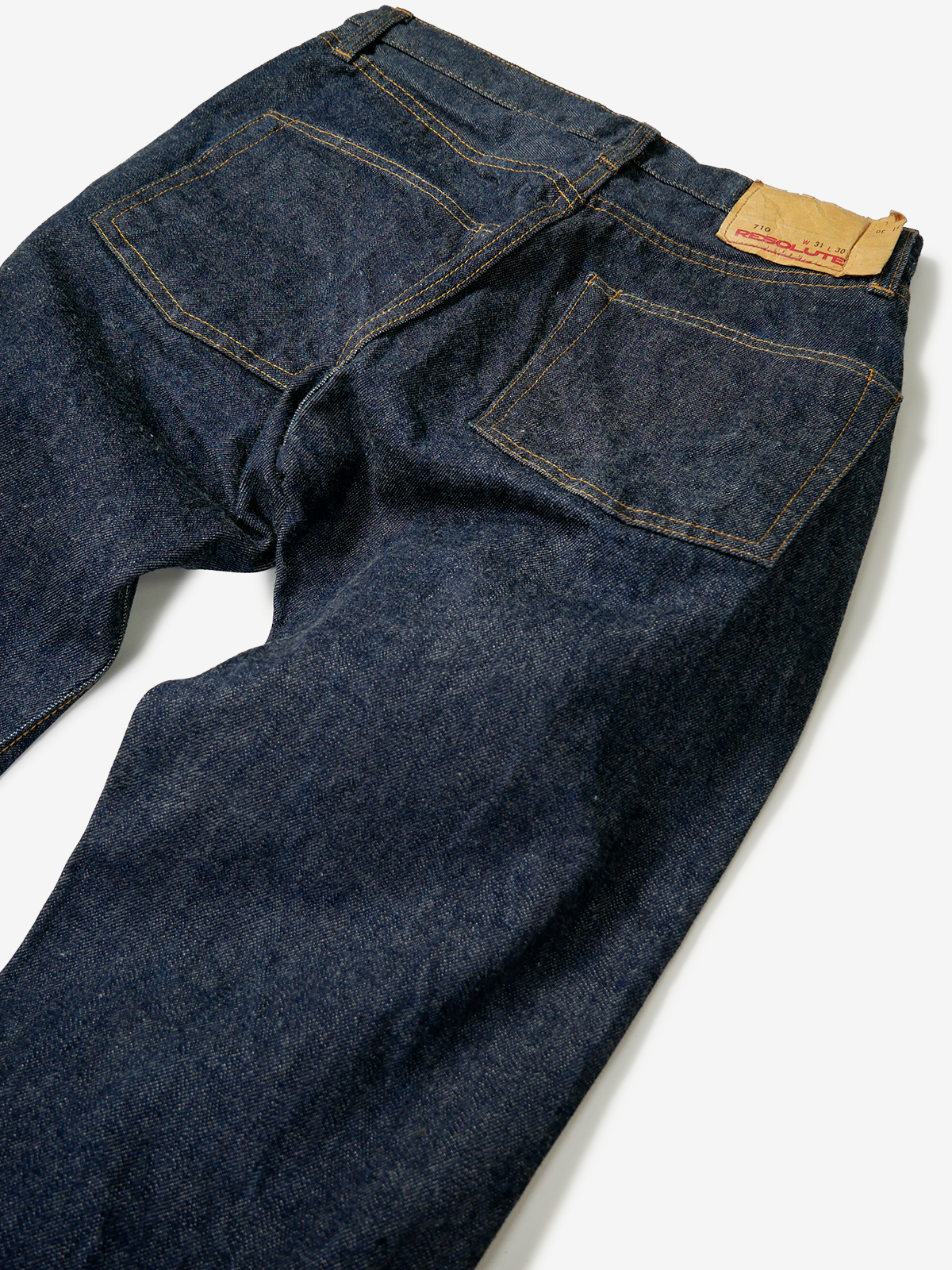 【美品】RESOLUTE/リゾルト/710/W33L31 リゾルト|ワンウォッシュデニム710|レングス 31インチ
