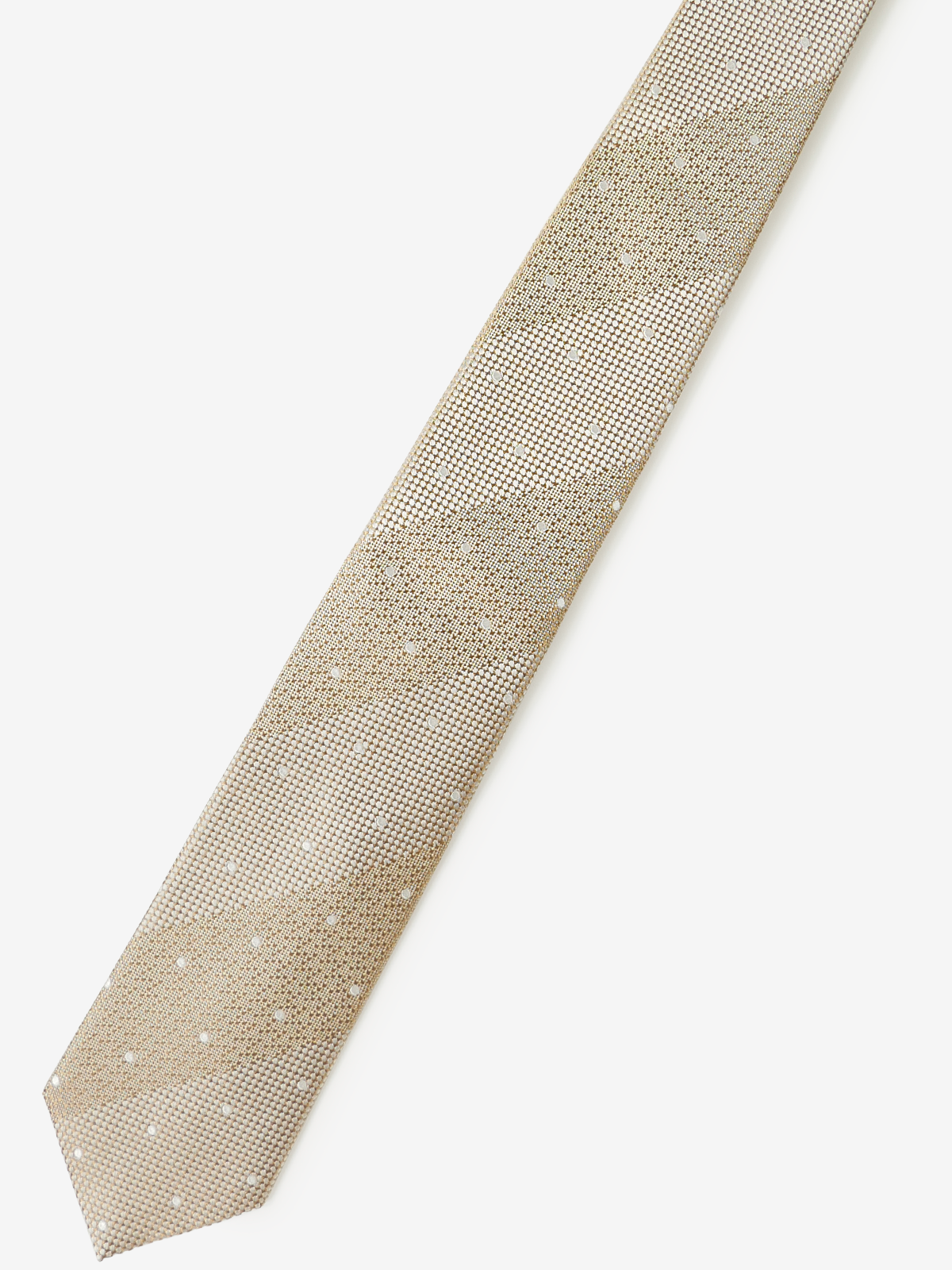 Mantero｜Stripe Tie｜ベージュ