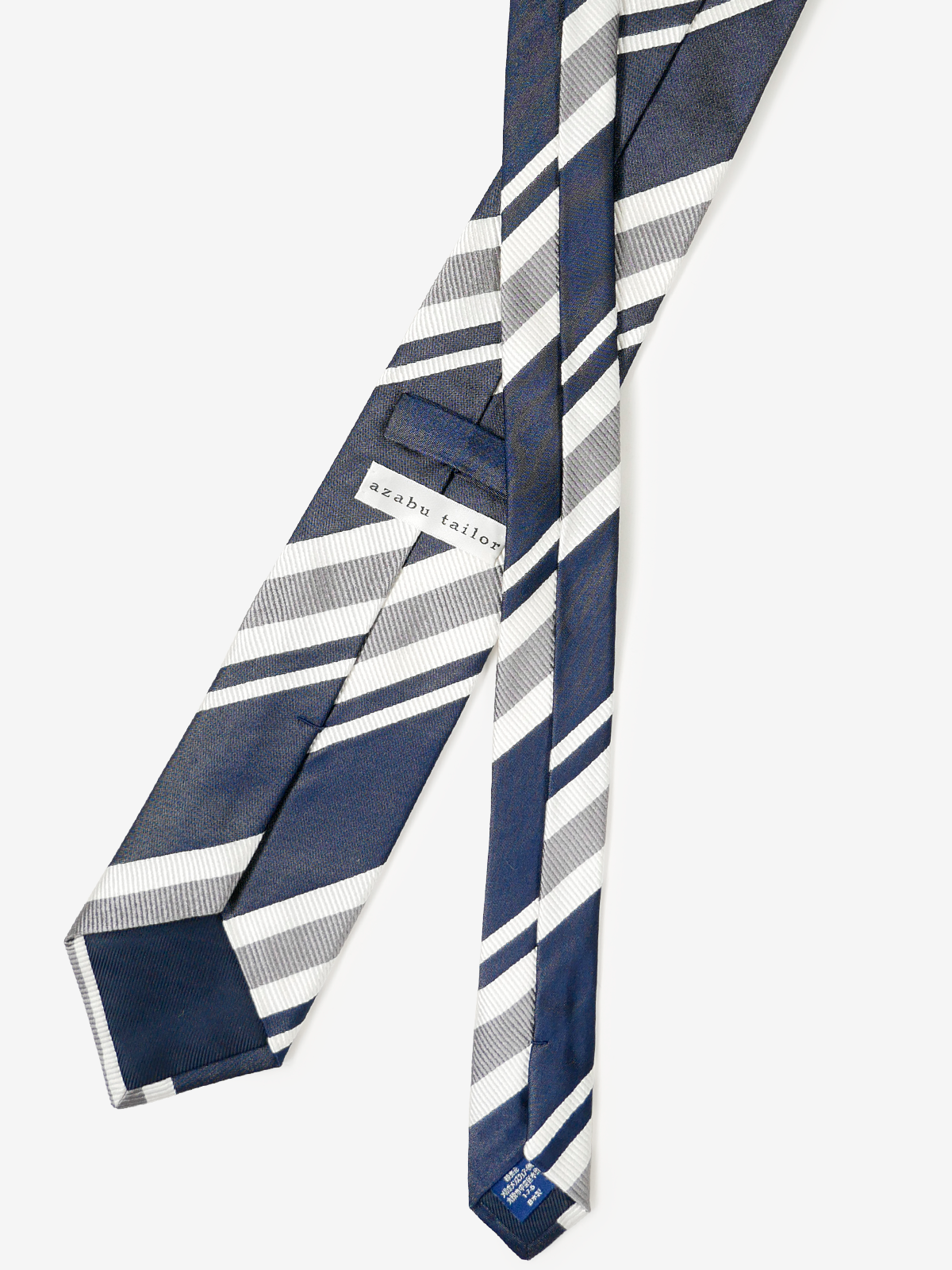 Striped Necktie｜ネイビー