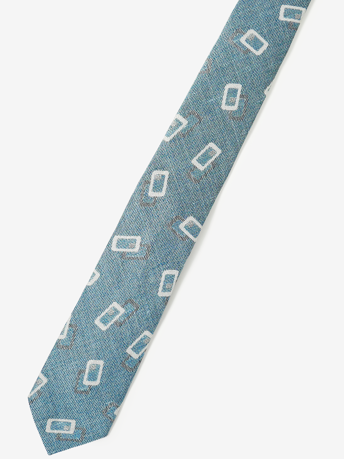 Classico Seta｜Neat Tie｜ブルー