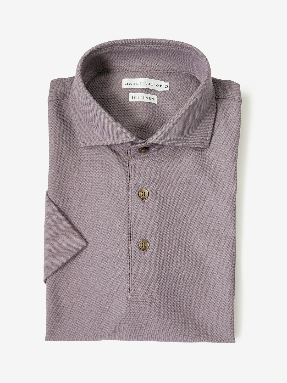 ICELINEN® Polo Shirt｜スモーキーパープル