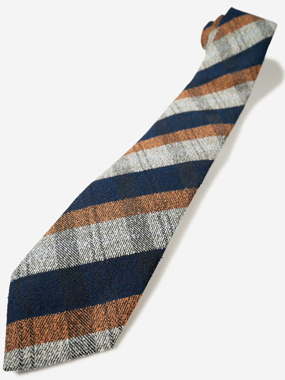 Pinto｜Checked Tie｜オレンジ