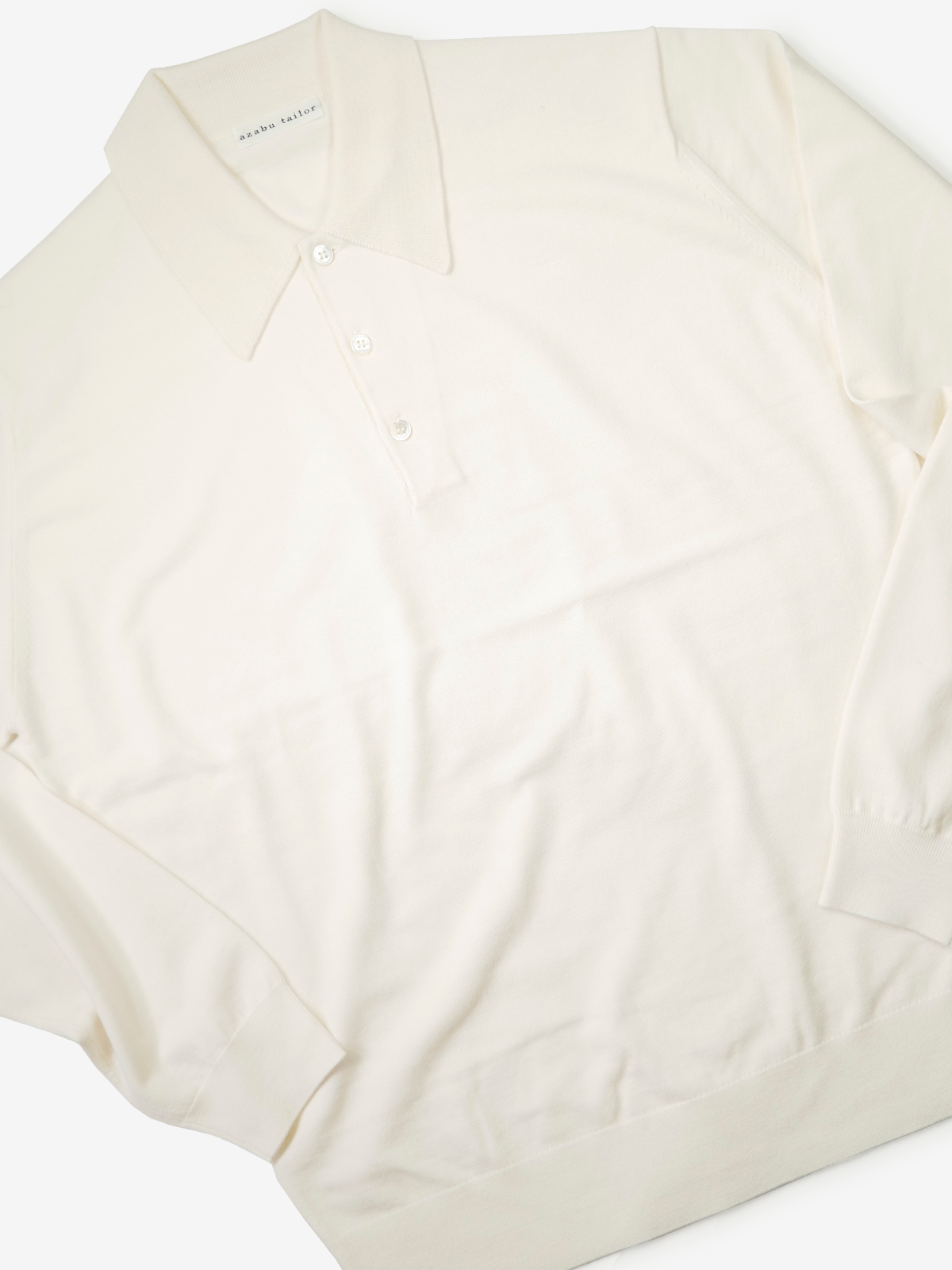 Polo Sweater｜ホワイト