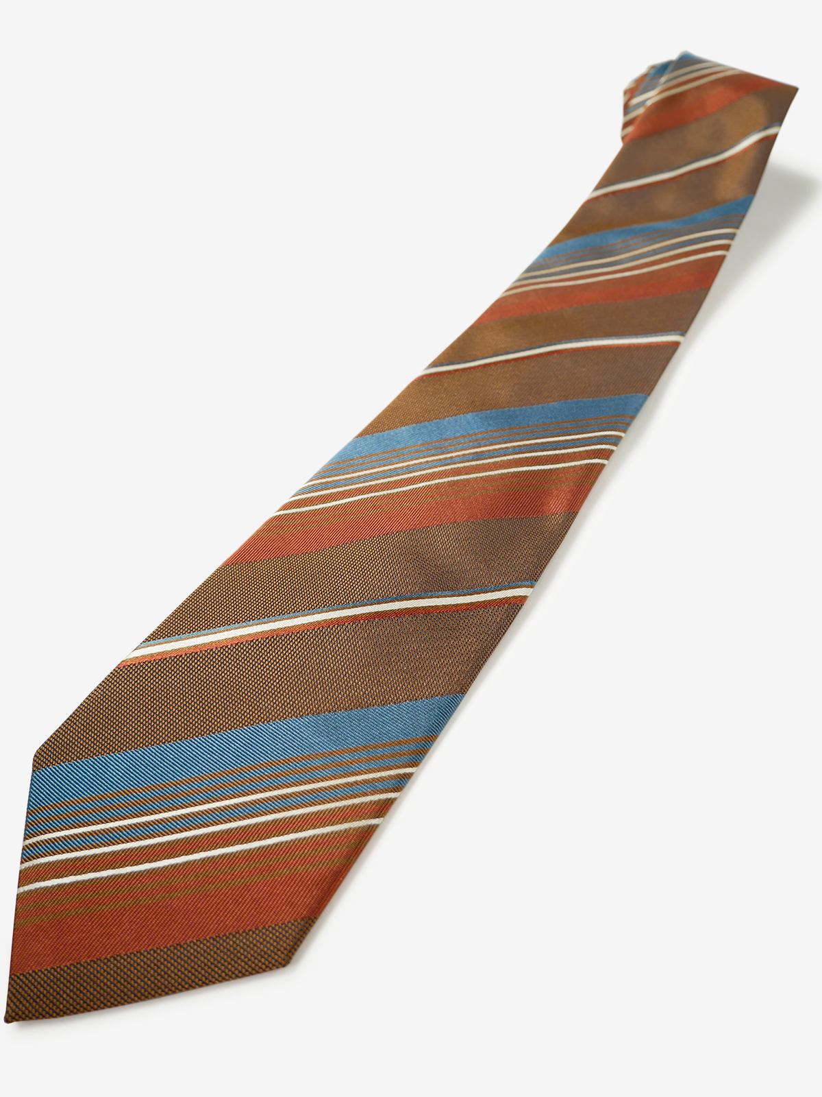 Canepa｜Stripe Tie｜ブラウン