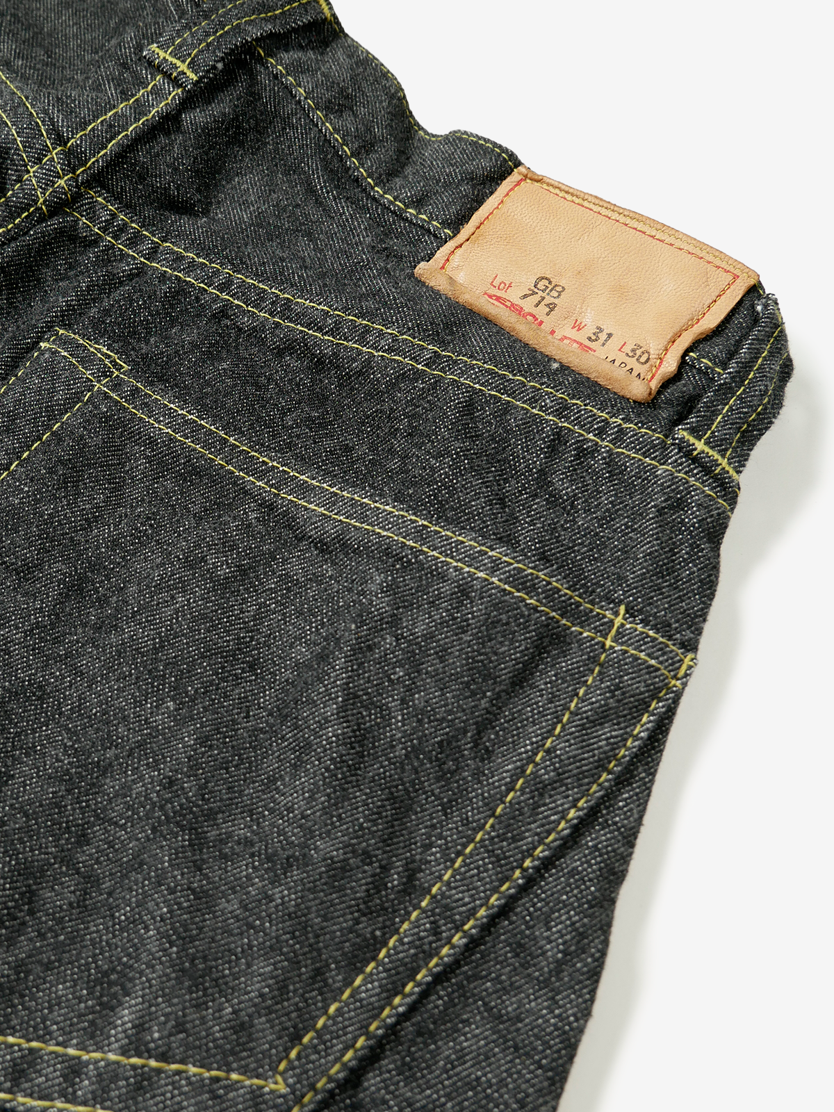 RESOLUTE｜15th Anniversary Denim Jeans GB714｜Length 30inch