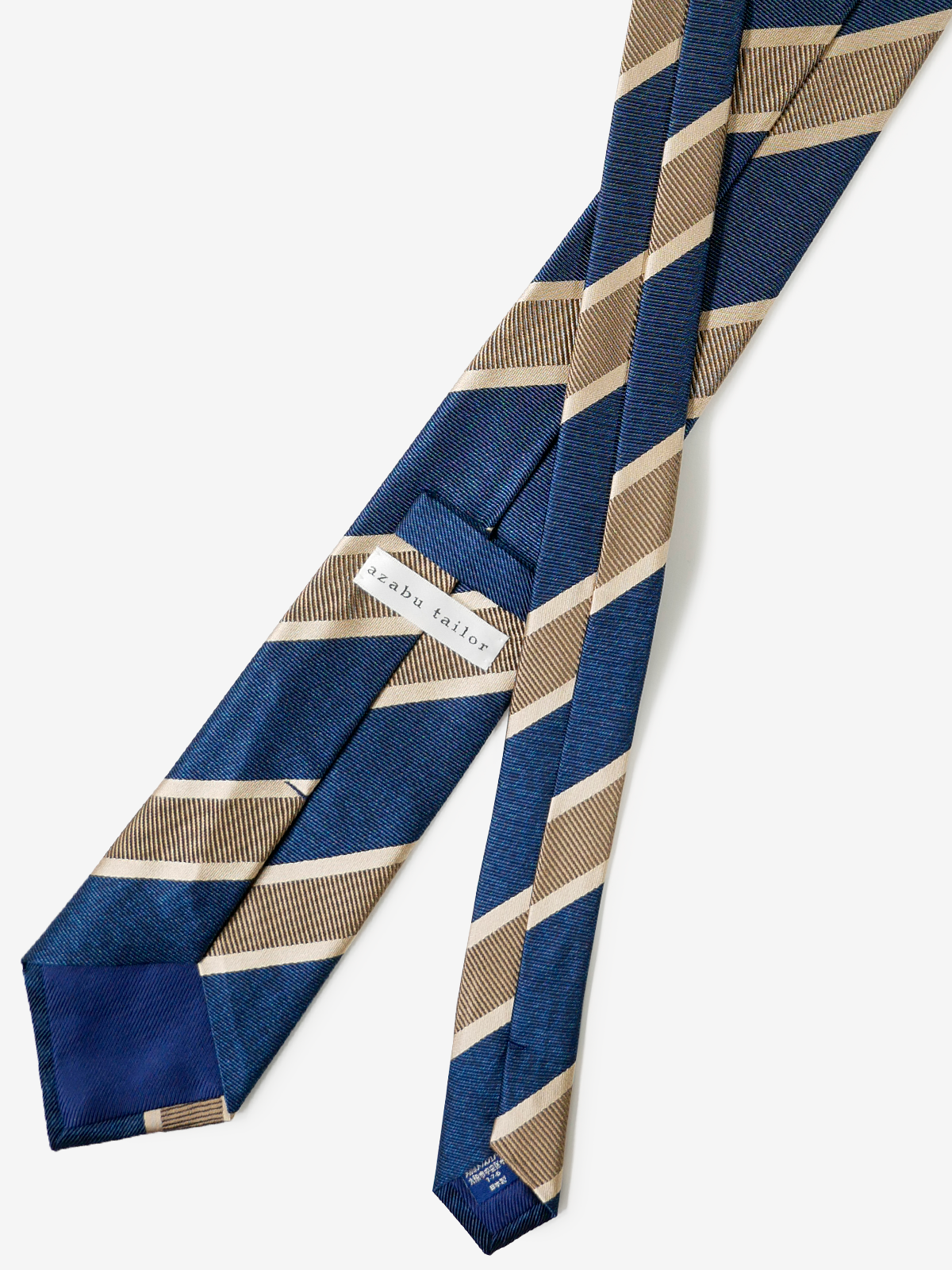 Striped Necktie｜ベージュ