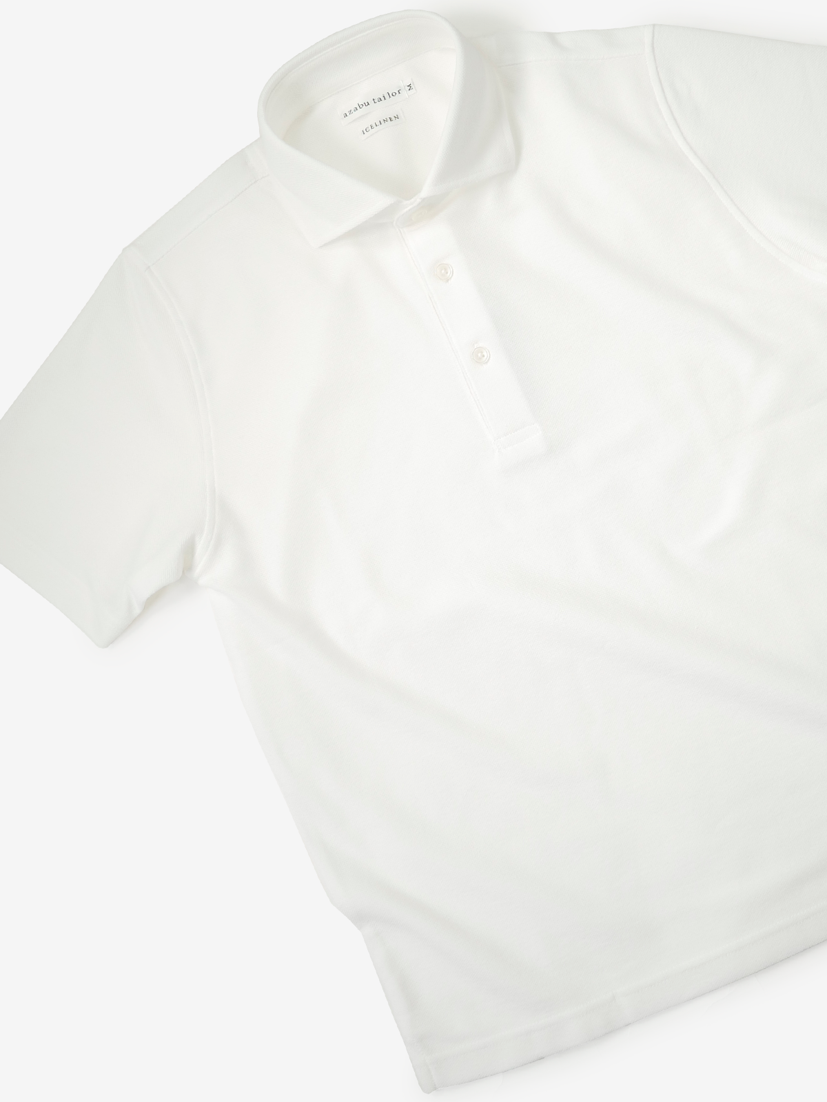 ICELINEN® Polo Shirt｜ホワイト