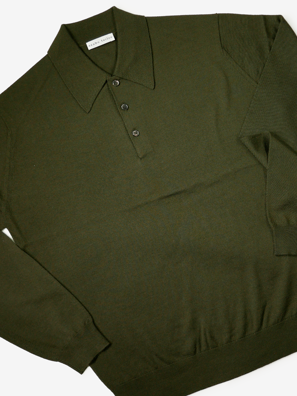 Polo Sweater｜カーキ