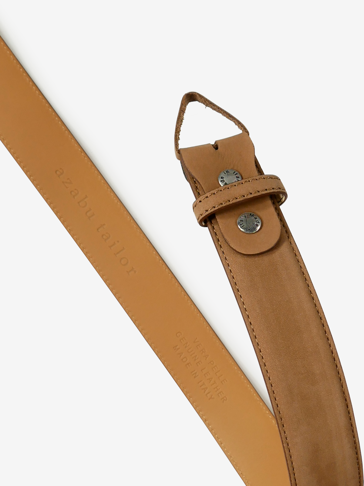 Nubuck Leather Belt｜ベージュ