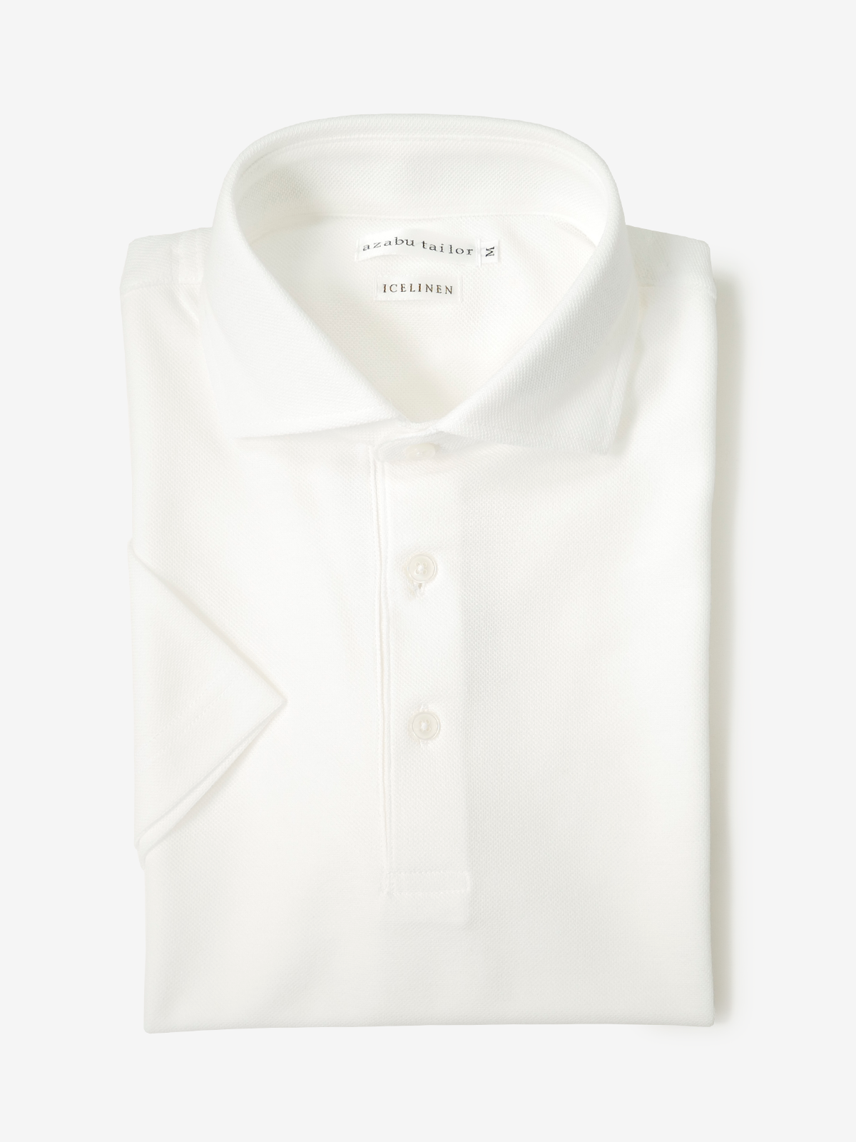 ICELINEN® Polo Shirt｜ホワイト