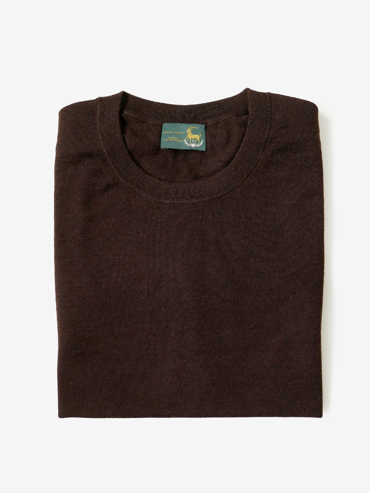 Knit T-Shirt｜ブラウン