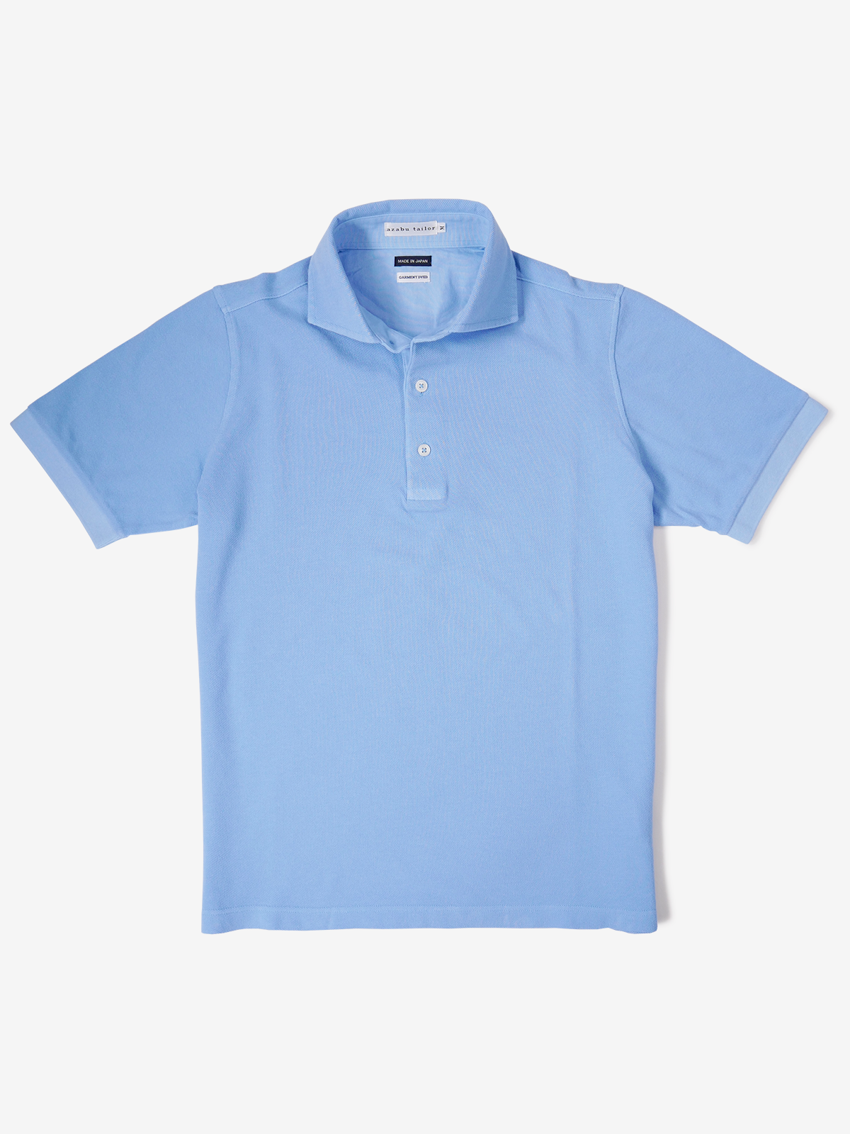 Garment Dye Polo Shirt｜ブルー