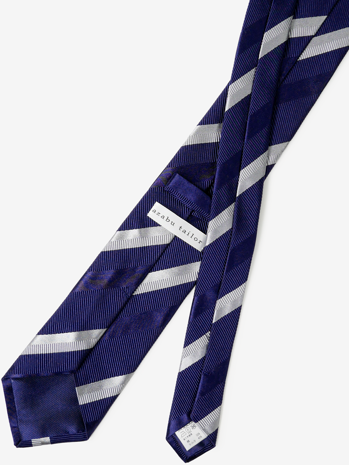 Striped Necktie｜ネイビー