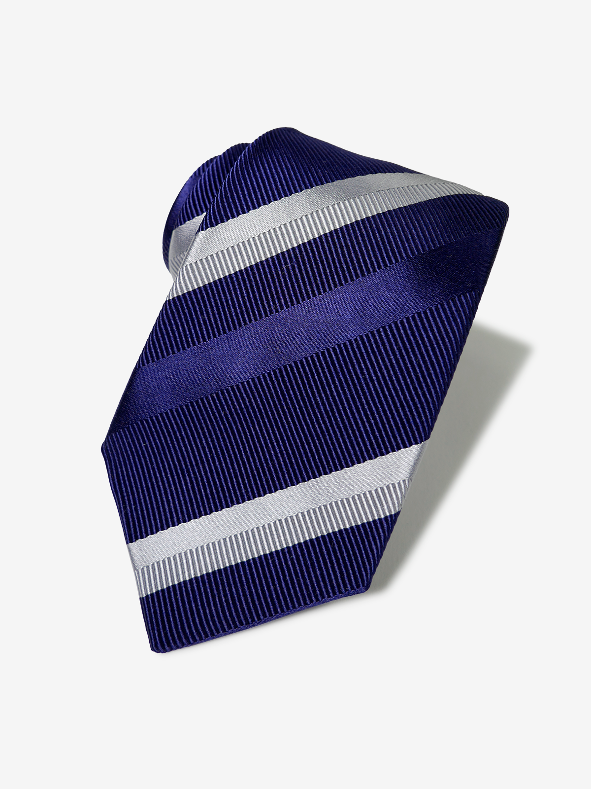 Striped Necktie｜ネイビー