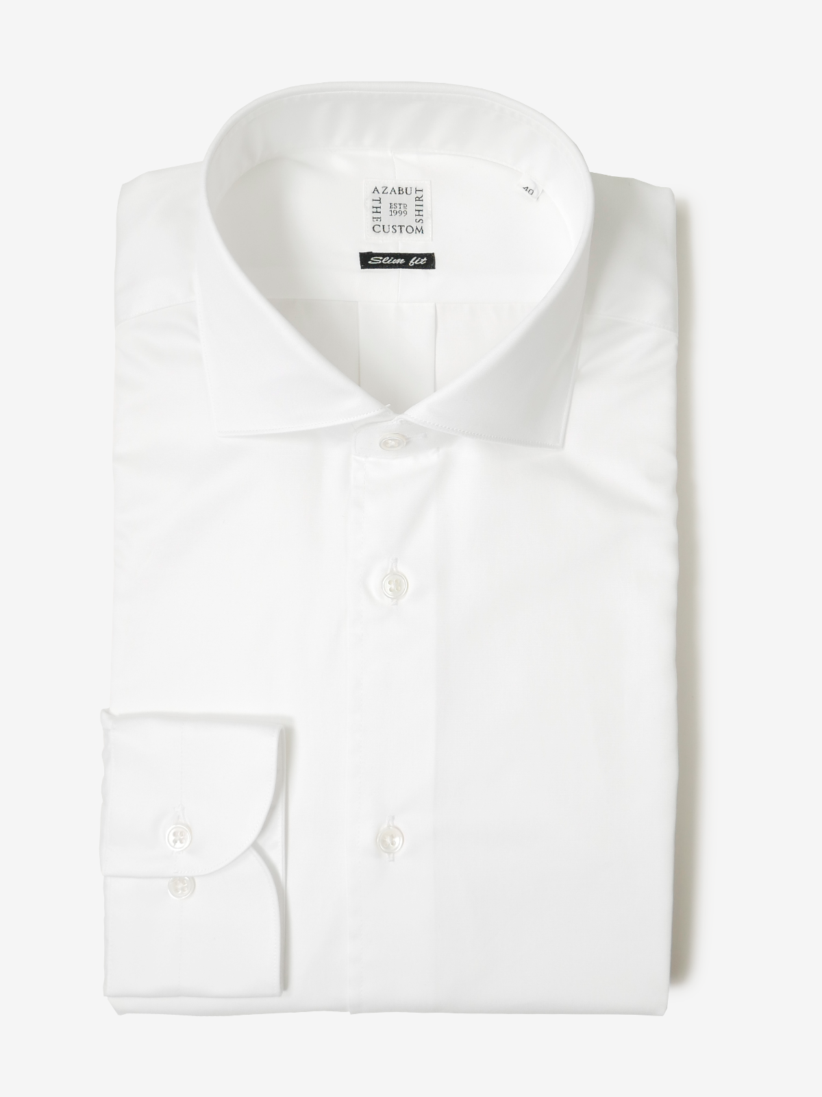 Broadcloth Slim Fit Shirt｜ホワイト