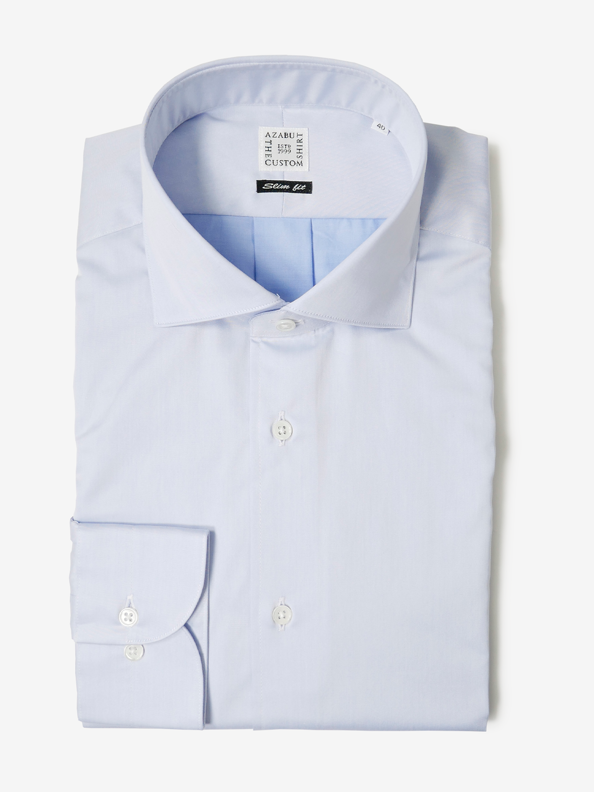 Broadcloth Slim Fit Shirt｜サックス