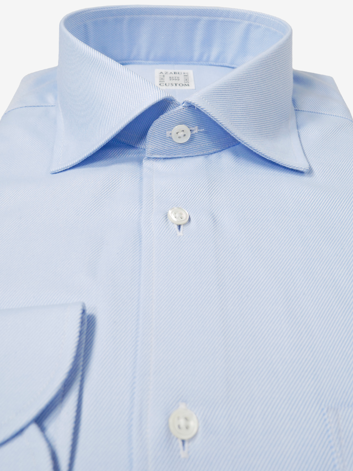 Twill Classic Fit Shirt｜サックス