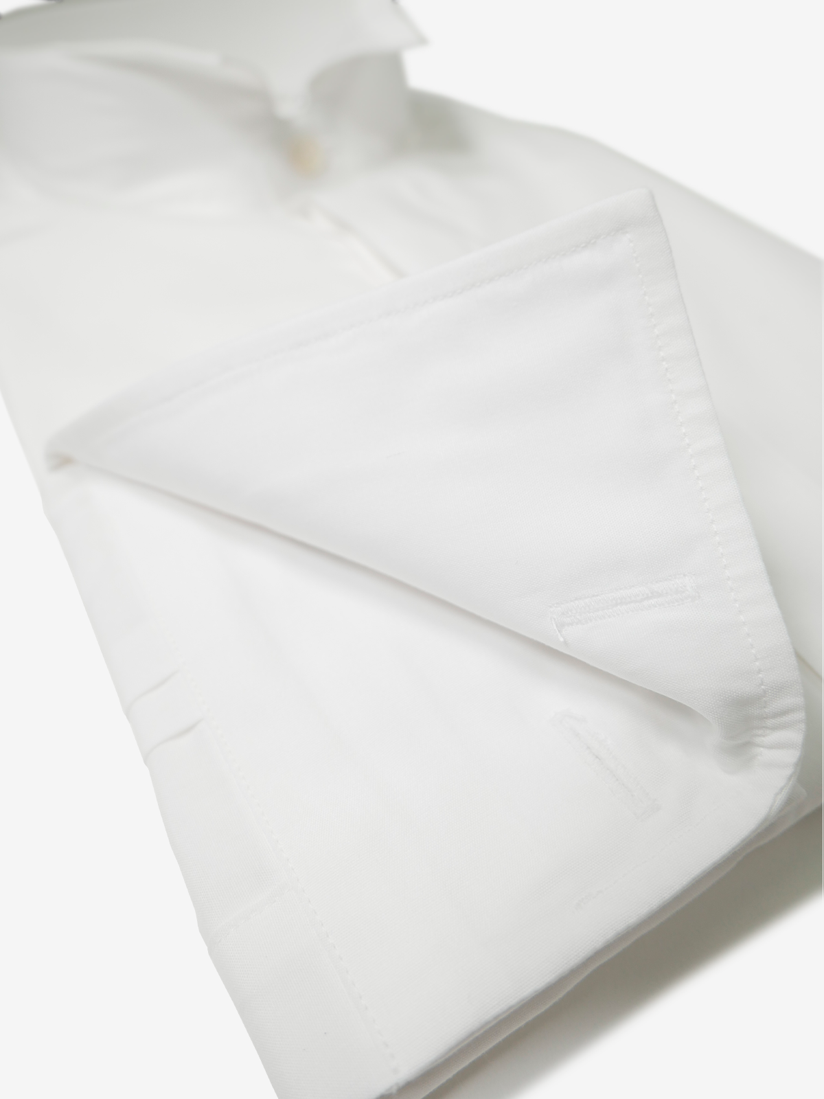 Wing Collar Slim Fit Shirt｜ホワイト