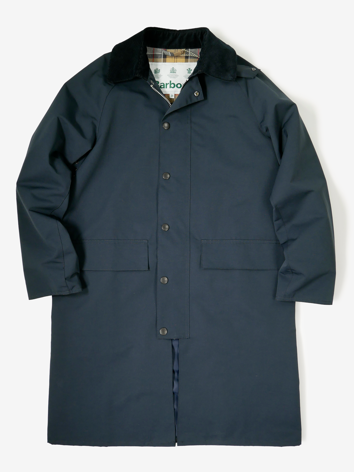 BARBOUR｜NEW BURGHLEY JACKET 2LAYER｜ネイビー