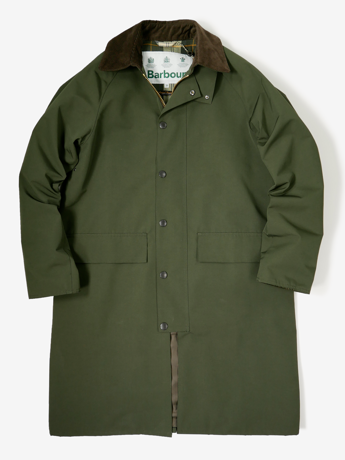 BARBOUR｜NEW BURGHLEY JACKET 2LAYER｜セージ